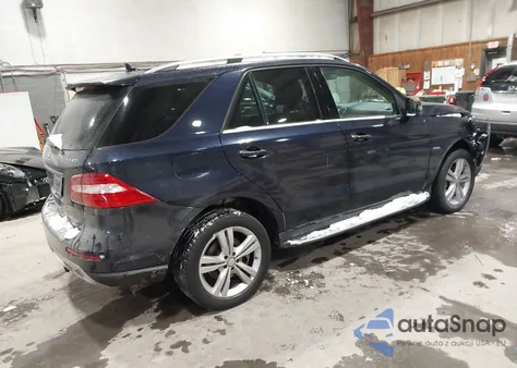 2012 Mercedes-Benz Ml 350 4Matic из США, поврежденный, VIN 4JGDA5HB3CA071639